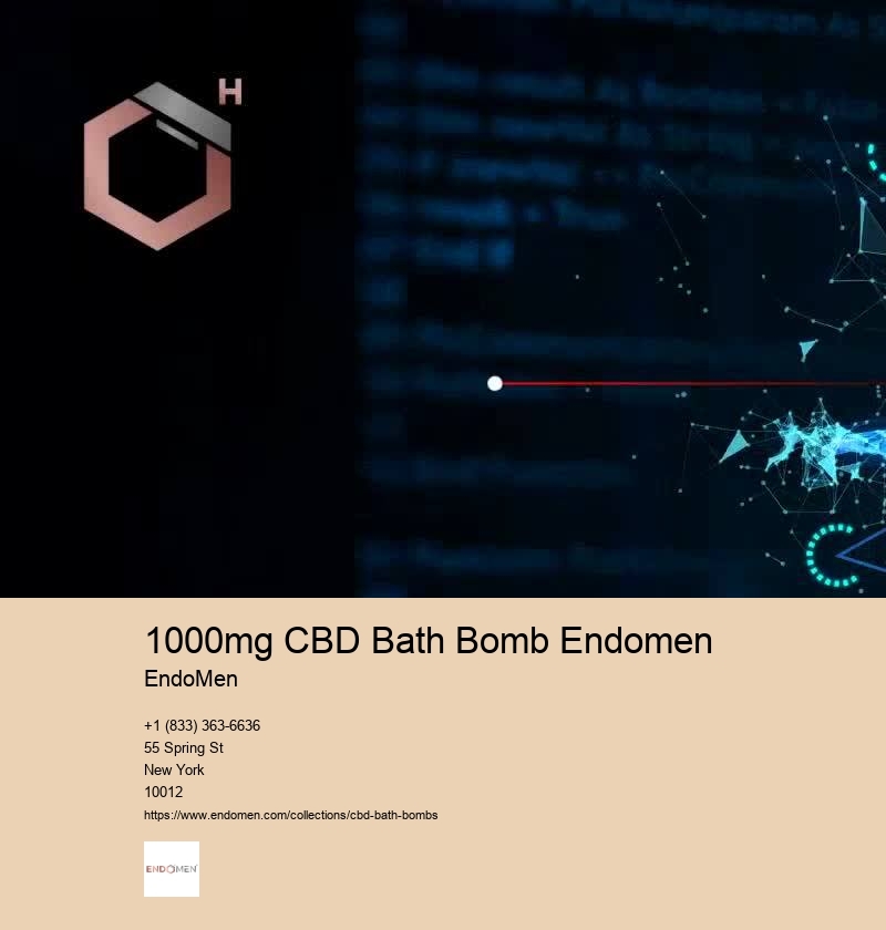 1000mg CBD Bath Bomb Endomen