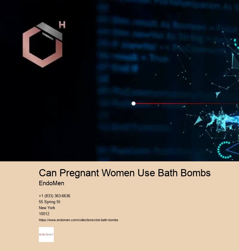 Can Pregnant Women Use Bath Bombs