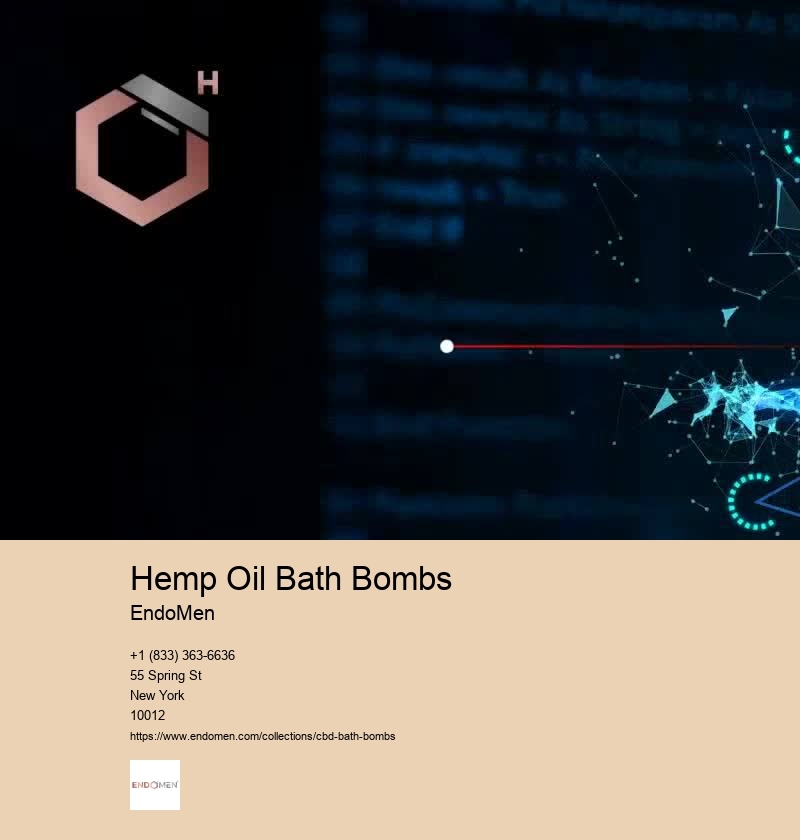 Hemp Oil Bath Bombs